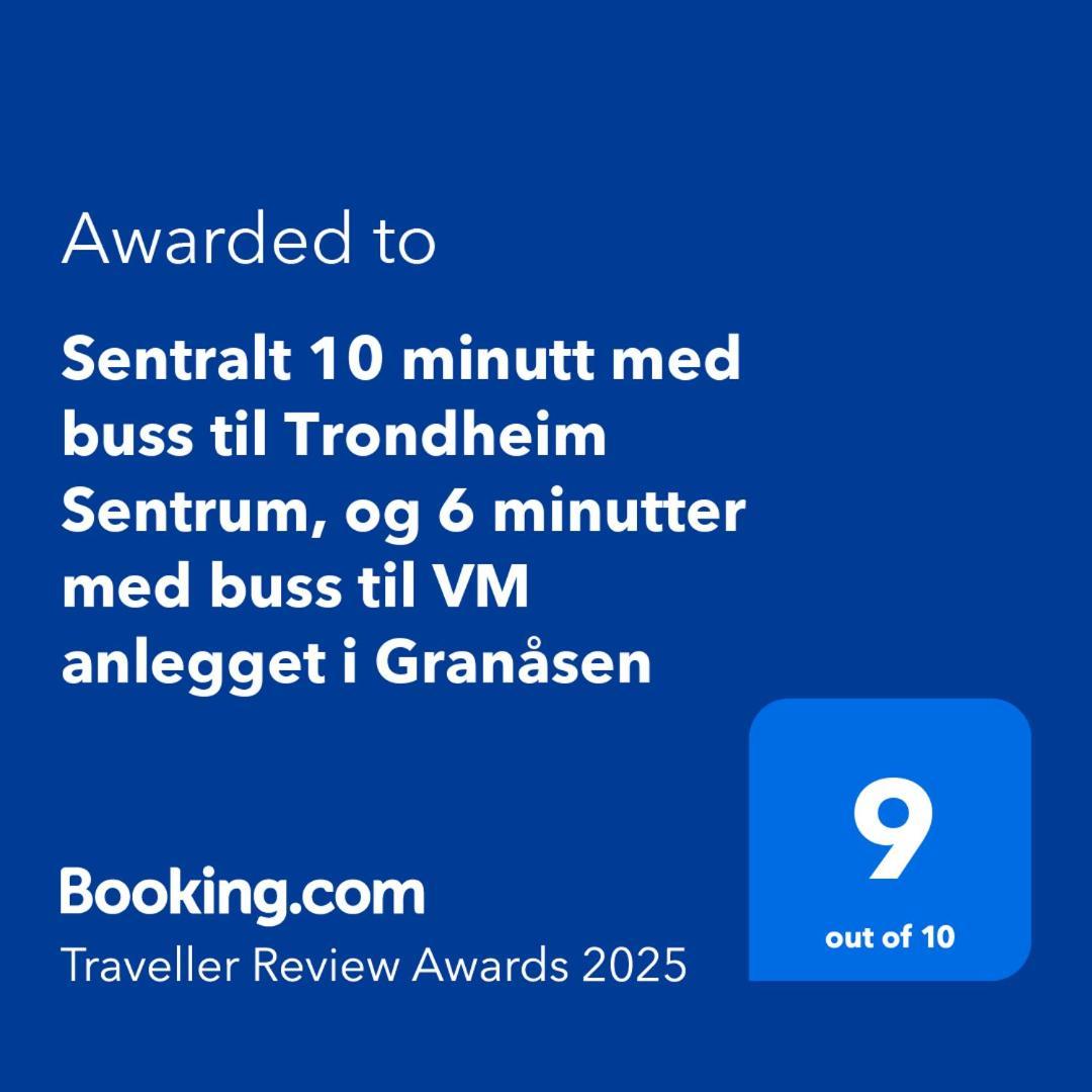 Sentralt 10 Minutt Med Buss Til Trondheim Sentrum Exterior photo
